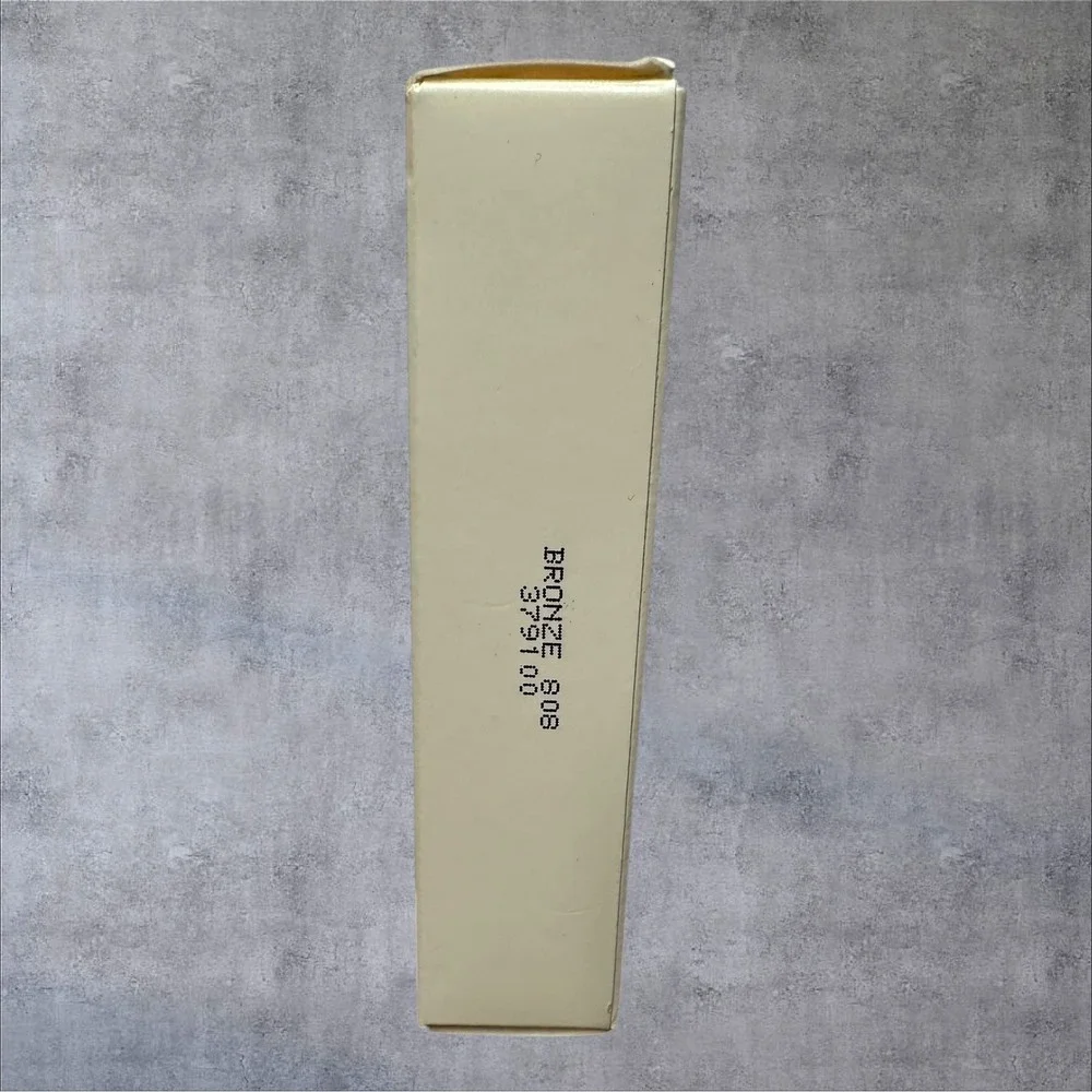 Mary Kay Full-Coverage Foundation Bronze 808 379100‎ 1oz New Disc. - Gray Cap